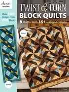 Image of twist and turn block quilts