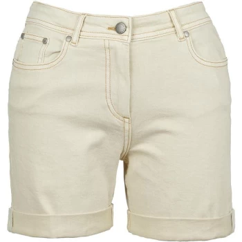 Image of Barbour Maddison Denim Shorts - White