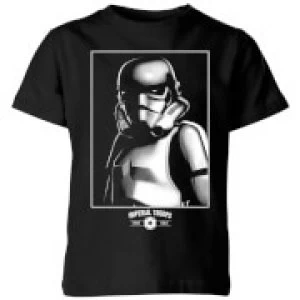 Image of Star Wars Imperial Troops Kids T-Shirt - Black - 11-12 Years