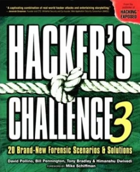 Image of Hackers Challenge 3 by David Pollino Book