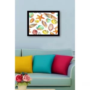 Image of SC1147 Multicolor Decorative Framed MDF Painting