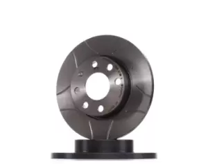 Image of BREMBO Brake disc 08.4475.75 Brake rotor,Brake discs OPEL,VAUXHALL,BEDFORD,Corsa B Schragheck (S93),Astra F CC (T92),Astra F Caravan (T92)