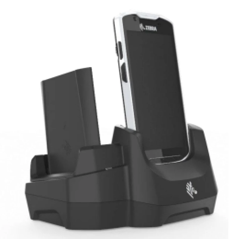 Image of Zebra CRD-TC5X-2SETH-01 handheld mobile computer accessory Presentatio