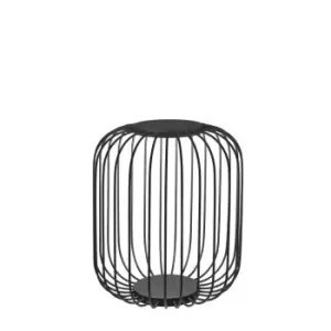 Image of DJAMBE 55cm LED Outdoor Portable Lamp Black, 3000K, IP44, Non-Dim