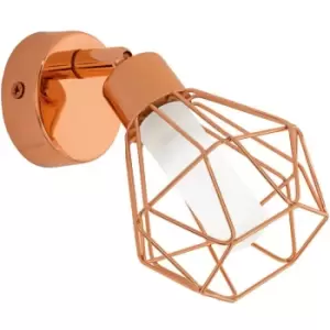 Image of Zapata - LED 1 Light Spotlight Copper, G9 - Eglo