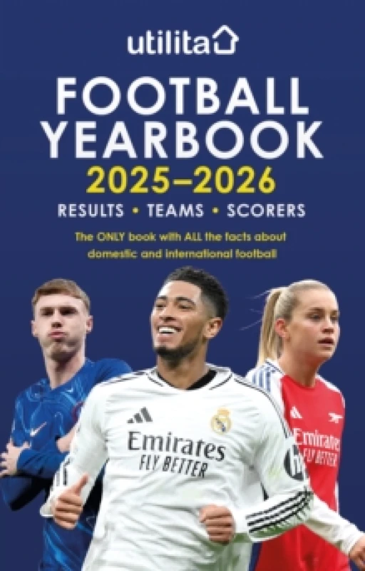 Image of The Utilita Football Yearbook 2025-2026. Hardback Books