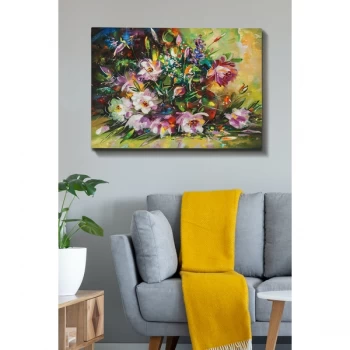 Image of Kanvas Tablo (70 x 100) - 25 Multicolor Decorative Canvas Painting