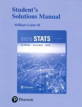 Image of Student's Solutions Manual for Intro Stats by William Craine