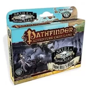 Image of Pathfinder From Hells Heart Skull & Shackles Adventure Deck 6 Card Game
