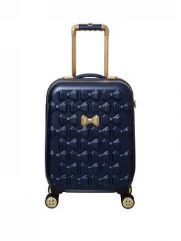 Image of Ted Baker Beau Small 4 Wheel Navy Suitcase