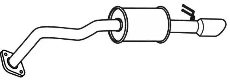 Image of Rear silencer VEGAZ TS-488