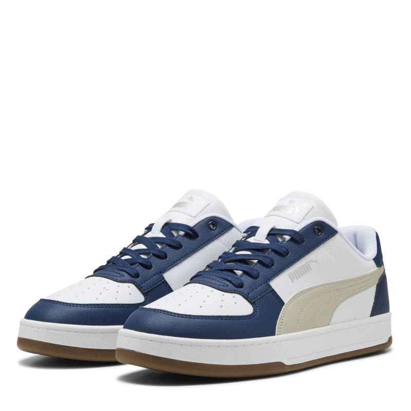 Image of Puma Caven Trainers Mens White/Blue/Gum male 11 (46)