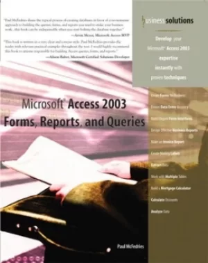 Image of Microsoft Access 2003 by Paul McFedries