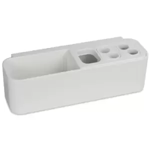 Image of Multi-Compartment Toothbrush Holder Long Pukkr
