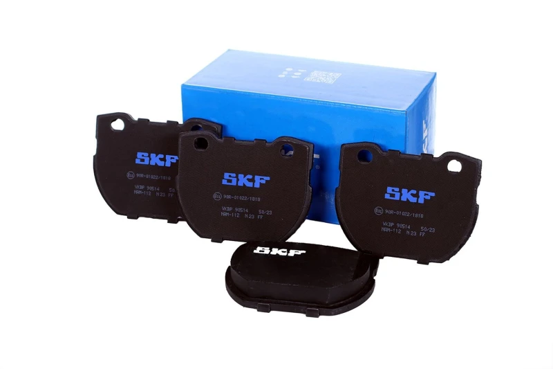 Image of SKF VKBP 90514 Brake pad set not prepared for wear warning indicator Brake Pad Set,disc brake (402)