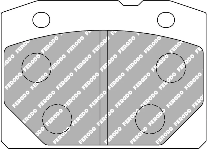 Image of FERODO RACING Brake pad set FERODO RACING FCP96R