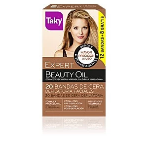 Image of ACEITES NATURALES bandas cera faciales depilatorias 20 uds