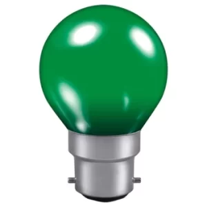 Image of Crompton Colourglazed Round 15W Green BC-B22d