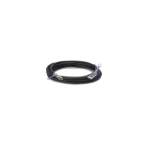 Image of DELL 470-ABQG fibre optic cable 2m QSFP28 Black Silver