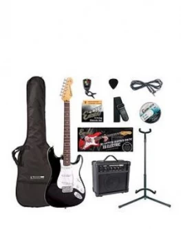 image of Encore Encore Electric Guitar Outfit - Gloss Black