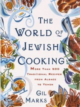 Image of The World of Jewish Cooking by Gil Marks Hardback