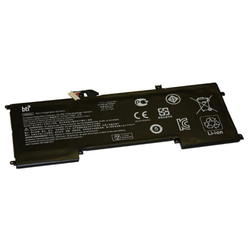 Image of BTI BTI 921438-855 compatible 53.61Wh 6-cell battery for HP Envy 13-AD100 921438-855-BTI