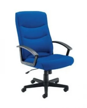 Image of Canasta II Fabric Chair Royal Blue