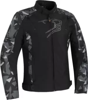 Image of Bering Gozer Motorcycle Textile Jacket, black-multicolored Size M black-multicolored, Size M