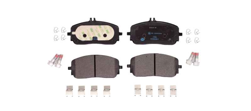 Image of HELLA Brake pad set HELLA 8DB 355 039-011