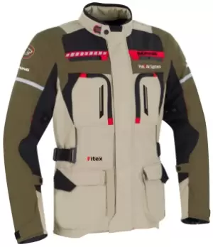 Image of Bering Boston Motorcycle Softshell Jacket, multicolored, Size 2XL, multicolored, Size 2XL