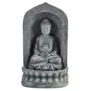 Image of Serenity Stone Buddha Water Feature