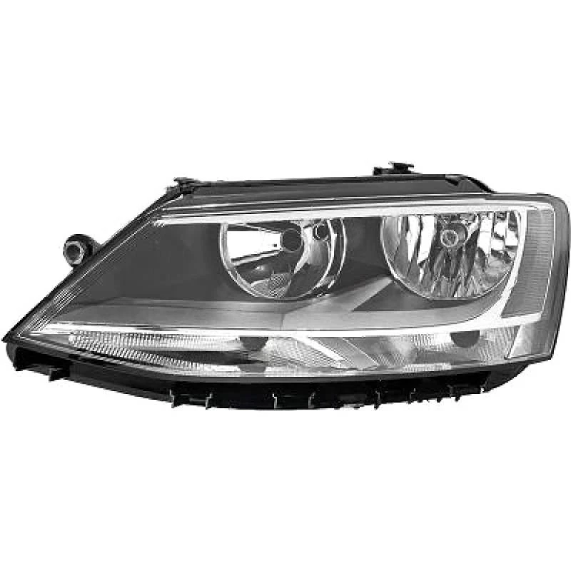 Image of DIEDERICHS 2233081 Headlights H7/H7, with electric motor, Left, Halogen Headlight (259)