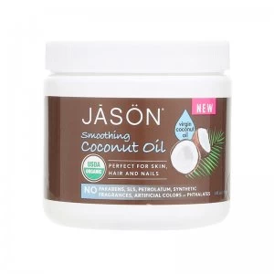 image of Jason Smoothing Coconut Oil For Skin Hair Nails 443ml