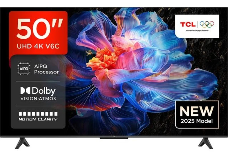 Image of TCL 50" 50V6C-UK Smart 4K Ultra HD HDR LED TV