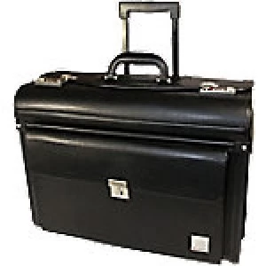 Image of Monolith Pilot Case PVC Rolling 48 x 24 x 37cm Black