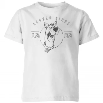 image of Scooby Doo Scared Since '69 Kids T-Shirt - White - 11-12 Years