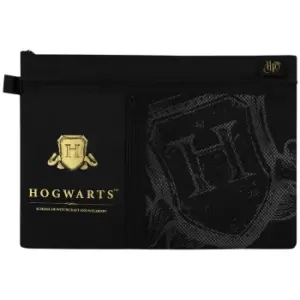 image of Harry Potter Multi Pocket Study Wallet / Pencil Case