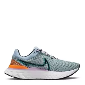 image of Nike React Infinity Run Flyknit 3 Road Running Shoes Ladies - Blue