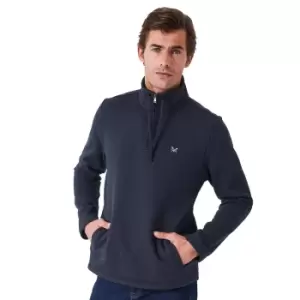 Image of Crew Clothing Mens Coastal Half Zip Sweatshirt XXL - Chest 46-48'
