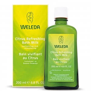 image of Weleda Citrus Refreshing Bath Milk (200ml)