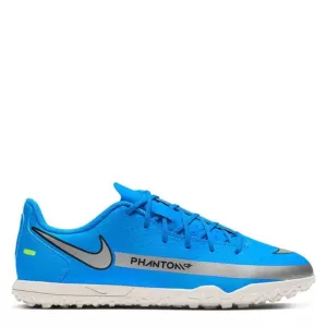 Image of Nike Junior Phantom GT Club Astro Turf Football Boot - Blue Size 2