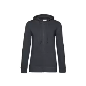 Image of B&C Womens/Ladies Organic Hoodie (L) (Asphalt)