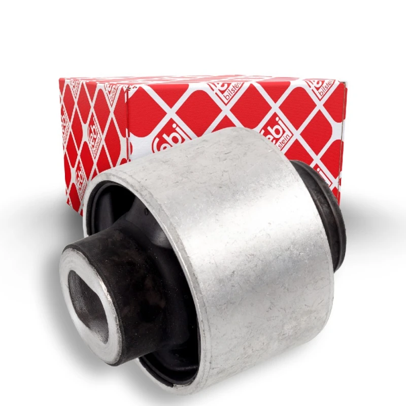Image of FEBI BILSTEIN 21530 Arm Bushes Lower Front Axle, Rubber-Metal Mount, for control arm Control Arm-/Trailing Arm Bush (251)
