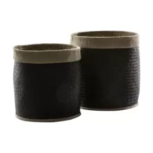 Image of Gallery Interiors Set of 2 Sakar Baskets