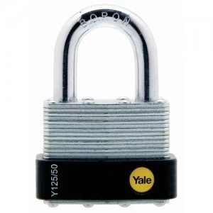 Image of Yale 50mm Laminated Padlock
