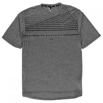 Image of Slazenger Carey T Shirt Mens - Black
