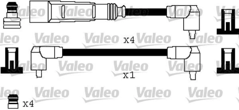 Image of Ignition lead set VALEO 346332