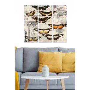 Image of MDF119884420 Multicolor Decorative MDF Painting (3 Pieces)