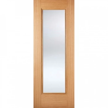 Image of LPD Eindhoven Fully Finished Oak Glazed Internal Door - 1981mm x 686mm (78 inch x 27 inch)