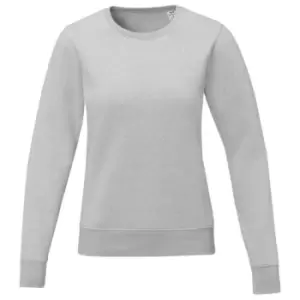 image of Elevate Womens/Ladies Zenon Pullover (L) (Heather Grey)